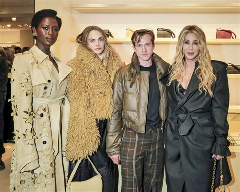 cara discovered burberry|Cara Delevingne, Cher and Jodie Turner.